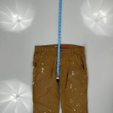 Dickies Carpenter Trousers - 32W 30L Brown Cotton