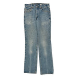 Made In USA Levis 517 Boot Cut Jeans - 30W 34L Light Wash Cotton