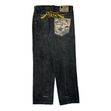Lot 29 Hip Hop Jeans - 34W 30L Black Cotton