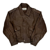 Stuart Mcguire Leather Jacket - XL Brown Leather
