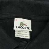 Lacoste Polo Shirt - XL Black Cotton