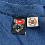 Maple Leafs Nike Long Sleeve T-Shirt - Large Blue Cotton