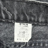 Made In USA Levis 550 Jeans - 34W 30L Black Cotton