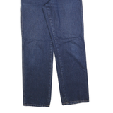 DICKIES Mens Blue Regular Fit Straight Denim W31 L32 Cotton Blend Jeans Zip