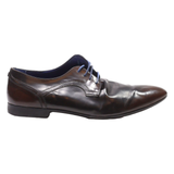 AZARRO Oxford Shoes Black Leather Mens UK 8
