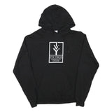 CHAMPION Mens Black Ivy Tech Community College Pullover Hoodie M Cotton Blend
