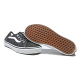 VANS Old Skool Womens Black White Canvas Trainers UK 4.5 Classic Skate Shoes