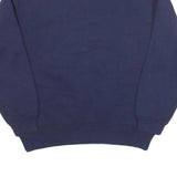 RUSSELL ATHLETIC Womens Navy Blue CSUN Crew Neck L Cotton Blend Sweatshirt