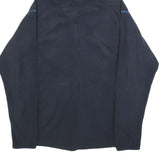 HELLY HANSEN Mens Navy Blue Hoodie XL Zip Up Sports Fleece Jacket