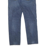 CARHARTT Mens Blue Jeans Regular Straight Denim Medium W34 L32 Zip Closure