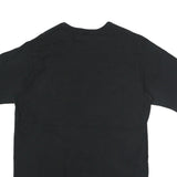 CHAMPION Mens Black T-Shirt XL Short Sleeve Crew Neck Cotton Logo Casual