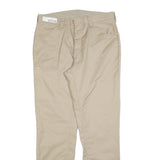 RED KAP Mens Cotton Blend Beige Regular Fit Straight Leg Trousers W36 L34