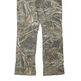 REALTREE Mens Cotton Blend Camouflage Regular Fit Straight Leg Trousers W33 L32