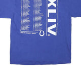 REEBOK Mens Blue Indianapolis Colts Graphic T-Shirt L Short Sleeve Crew Neck NFL