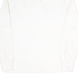 POLO RALPH LAUREN Mens White Long Sleeve Plain S Cotton Blend Polo Shirt