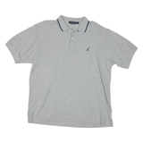 NAUTICA Mens Grey Polo Shirt XL Cotton Short Sleeve Plain Classic Fit
