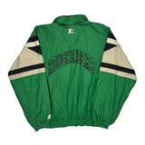 Roughriders Starter Windbreaker - XL Green Nylon