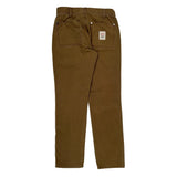 Topo Designs Carpenter Trousers - 28W 30L Brown Cotton