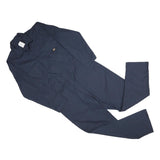 DICKIES Mens Navy Blue Dungarees Regular Cotton L W40 L31 Workwear Utility