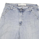 ARIZONA JEAN COMPANY Mens Light Blue Casual Denim Shorts XL W32 Carpenter Style