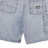ARIZONA JEAN COMPANY Mens Light Blue Casual Denim Shorts XL W32 Carpenter Style