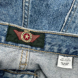 American Eagle Cargo Pants - 36W 30L Blue Cotton