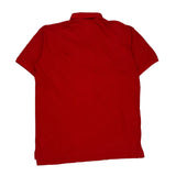 Dickies Polo Shirt - XL Red Cotton Blend
