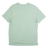 CALVIN KLEIN Mens Pale Green L Short Sleeve Crew Neck Classic Cotton T-Shirt