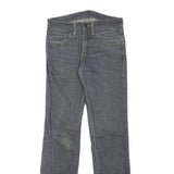 LEVI'S 511 Mens Jeans Blue Slim Skinny Denim Raw W28 L32 Zip Cotton Blend