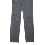 LEVI'S 511 Mens Jeans Blue Slim Skinny Denim Raw W28 L32 Zip Cotton Blend