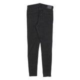 LEVI'S 720 Womens Jeans Black Slim Skinny Denim W29 L30 Stretch Zip Fly