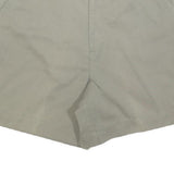 STUDIO WORKS Womens Shorts Beige Casual Plain M W30 Comfortable Cotton Blend