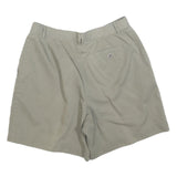 STUDIO WORKS Womens Shorts Beige Casual Plain M W30 Comfortable Cotton Blend