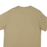 LEVI'S Mens Beige Logo Graphic T-Shirt M Short Sleeve Crew Neck Cotton Blend