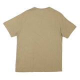 LEVI'S Mens Beige Logo Graphic T-Shirt M Short Sleeve Crew Neck Cotton Blend