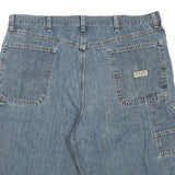 WRANGLER Mens Denim Blue Casual Cargo Shorts L W38 Relaxed Fit Workwear