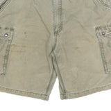 CARHARTT Mens Shorts Beige Casual Cargo Relaxed Fit 2XL W40 Cotton Blend