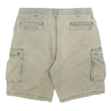 CARHARTT Mens Shorts Beige Casual Cargo Relaxed Fit 2XL W40 Cotton Blend