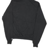 CHAMPION Mens Black Stan State Pullover Hoodie XS Cotton Blend Casual Sportswear