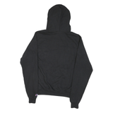 CHAMPION Mens Black Stan State Pullover Hoodie XS Cotton Blend Casual Sportswear