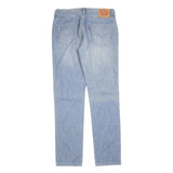 LEVI'S 511 Slim Mens Jeans Blue Slim Skinny Denim Medium W34 L34 Zip Cotton