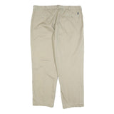 POLO RALPH LAUREN Mens Cotton Blend Beige Regular Straight Trousers W38 L30