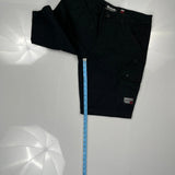 Ecko Unltd Cargo Shorts - 34W 12L Black Cotton