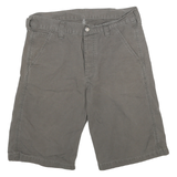 CARHARTT Mens Shorts Grey Casual XL W32 Cotton Blend Durable Workwear