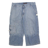 ZABAIONE Mens Shorts Blue Casual M W34 Cotton Blend Comfortable Summer Wear