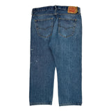 501 Levis Jeans - 36W 29L Blue Cotton