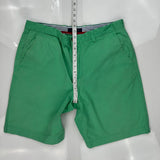 Tommy Hilfiger Chino Shorts - 34W 9L Green Cotton