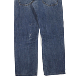 CARHARTT Mens Regular Blue Denim Classic Fit Zip Jeans W36 L30 Workwear