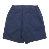 Womens Navy Casual Shorts Cotton Blend M W26 Comfortable Summer Wear