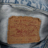 Levis Denim Jacket - Large Light Wash Denim